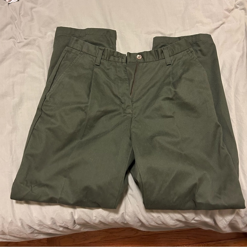 Vintage green trousers